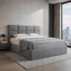 A cama Londres foi concebida para quem procura um quarto elegante, confortável e funcional, combinando design contemporâneo com materiais de elevada qualidade.