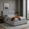 A Cama Vitória foi criada para unir conforto, elegância e funcionalidade, tornando-se o destaque ideal para um quarto moderno e acolhedor.