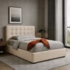 A Cama Vitória foi criada para unir conforto, elegância e funcionalidade, tornando-se o destaque ideal para um quarto moderno e acolhedor.