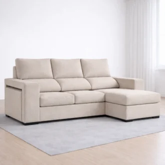 O sofá Mondego foi pensado para quem procura conforto, funcionalidade e um design moderno que se adapta facilmente a diferentes estilos de decoração.